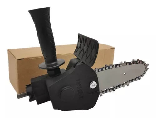 Adaptador de minimotosierra para taladro para podar y serrar