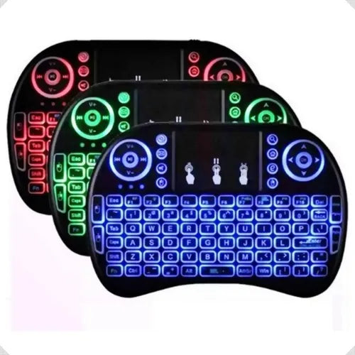 Mini Teclado TV Portatil Keyboard Con Luz
