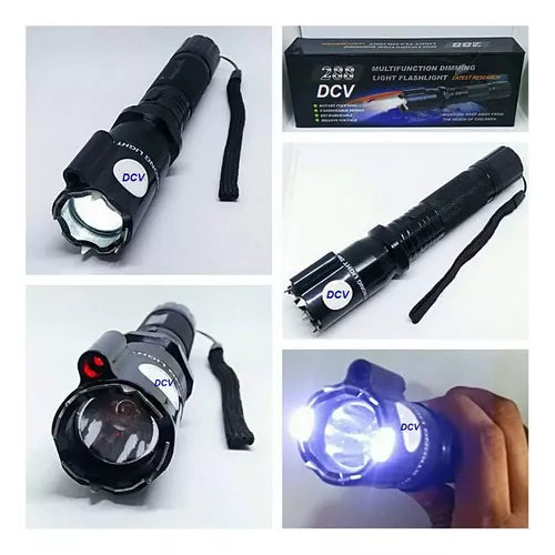 Linterna descarga electrica con laser 288