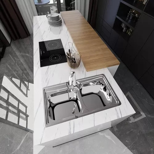 Papel adhesivo estilo marmol para cocina 60x500cm