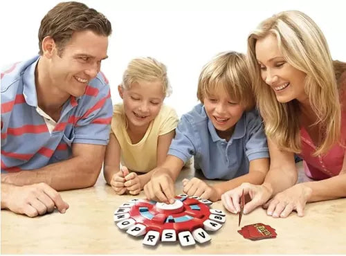Ruleta juego de mesa letra BASTA temporizador + 36 cartas