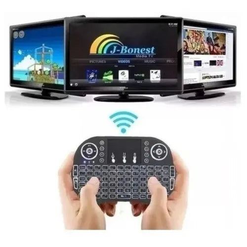 Mini Teclado TV Portatil Keyboard Con Luz