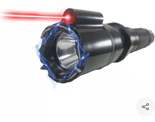 Linterna descarga electrica con laser 288