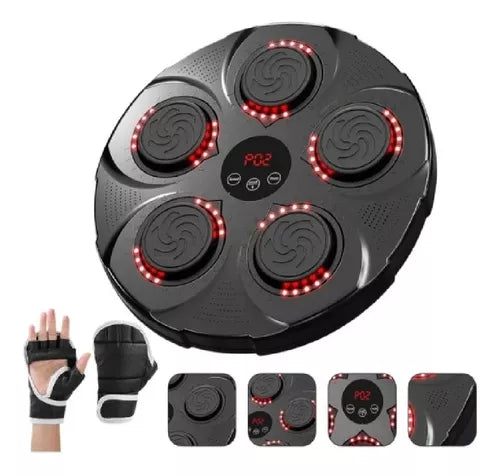 Máquina Boxeo De Entrenamiento Bluetooth Incluye Guante