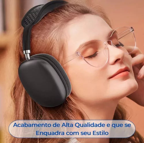 Audifono bluetooth orejera pods max P9 PLUS