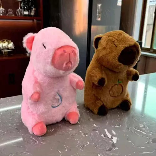 Peluche relajante capibara 25cm - pilas AAA