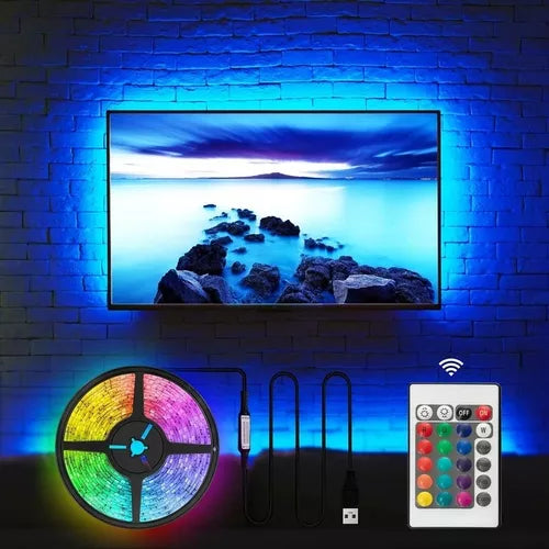 Cinta led 5 mentros bluetooth conexion usb - led lamp