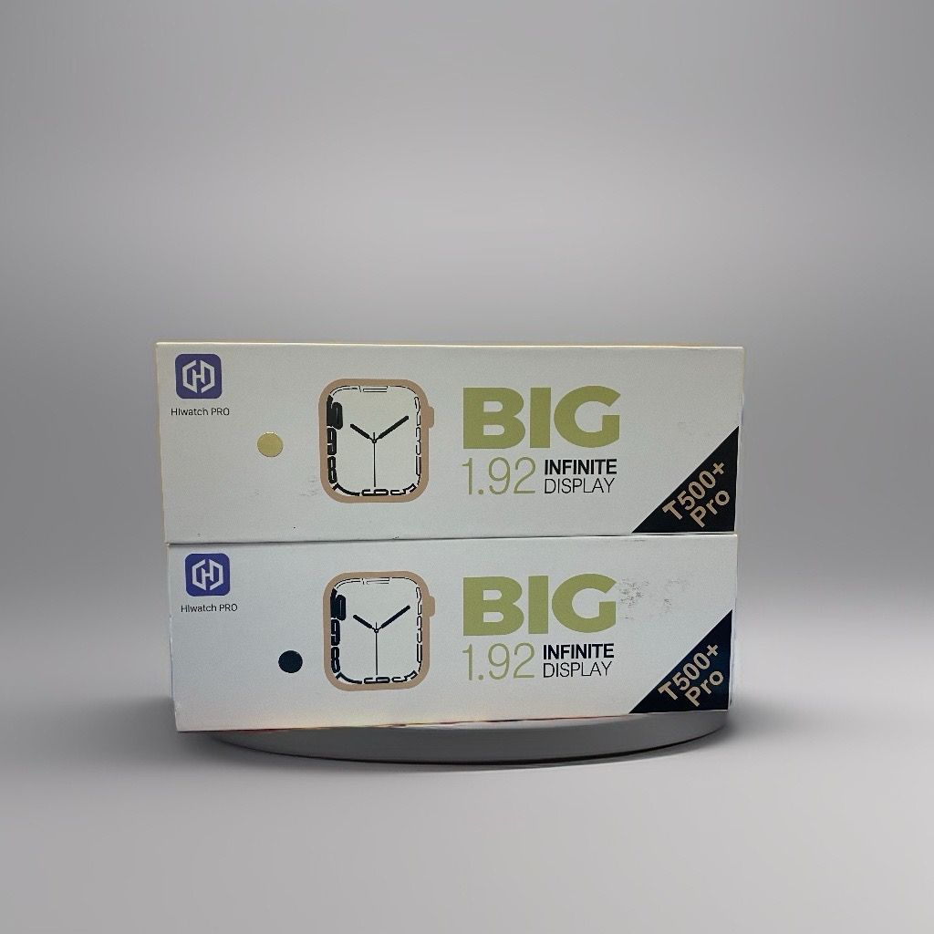 Reloj inteligente smart watch T500 pro big infinite display app hiwatch pro