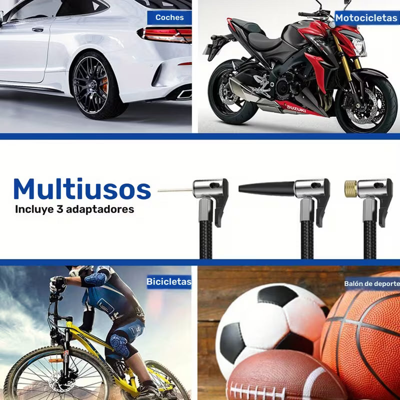 Mini Compresor Digital Bomba de Aire Portátil de 50W