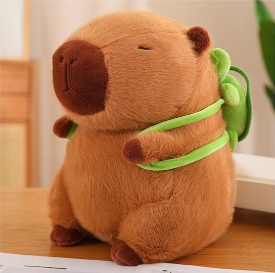 Peluche Capybara de 23cm, 35cm y 45cm