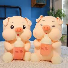 Peluche cerdito, tu compañero tierno, diferentes medidas 30cm y 50cm