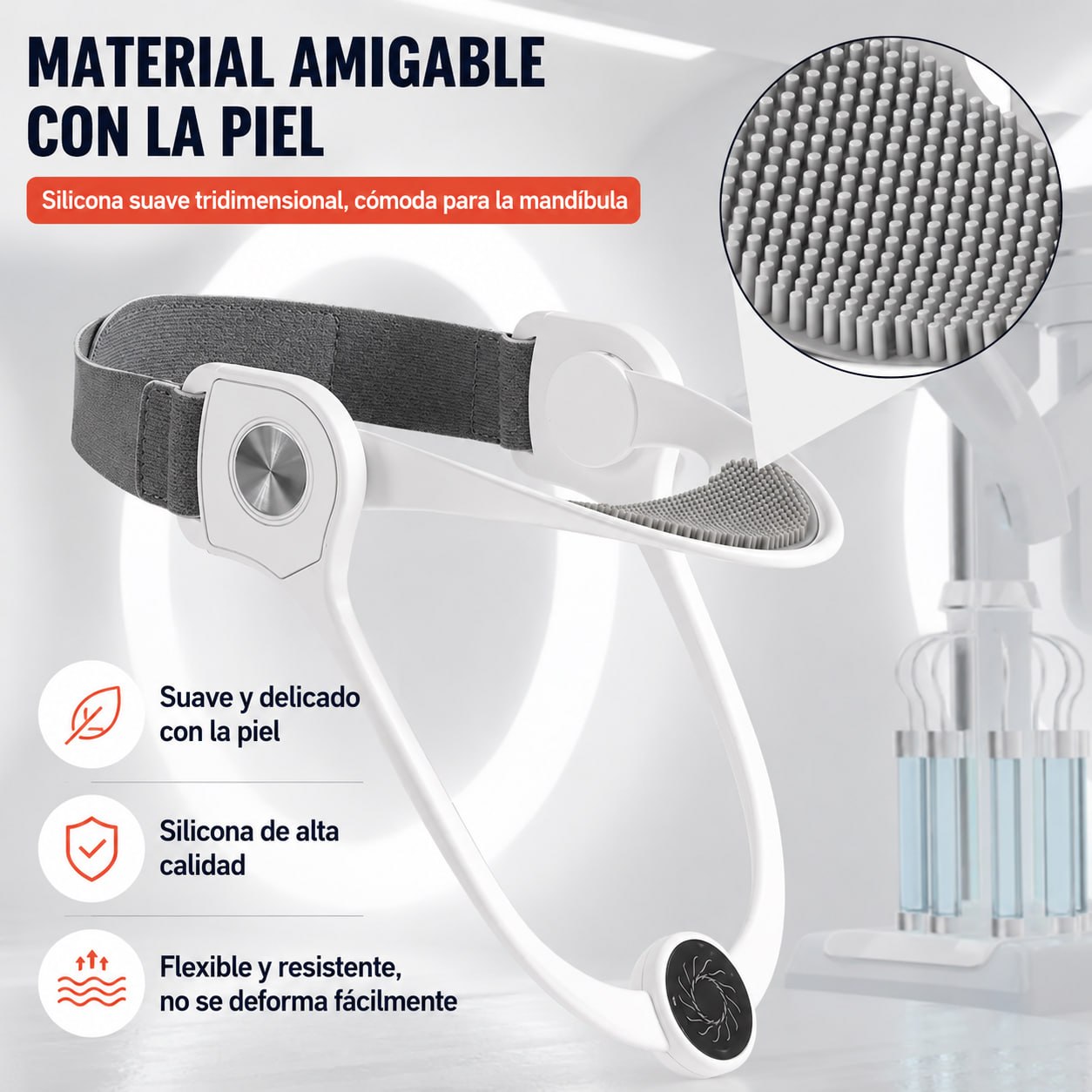 Soporte Corrector de Postura de Cuello Ajustable Alivio del Dolor Cervical