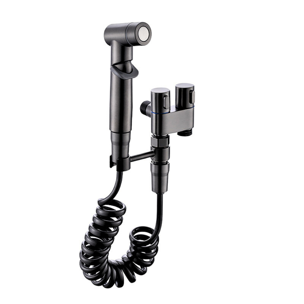 Grifo con manguera flexible 2 en 1 limpieza y aseo personal multiuso