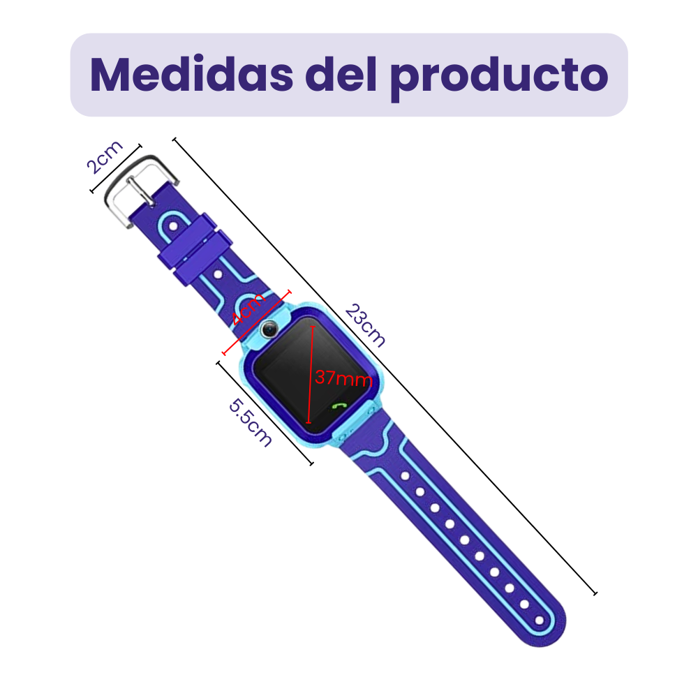 Reloj para niños smart watch Q22 pulsera inteligente para tarjeta sim