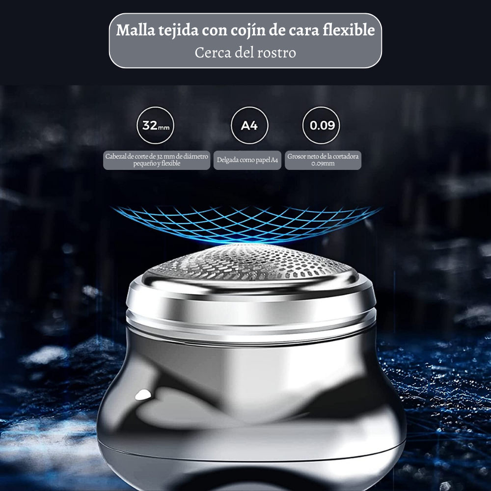 Mini rasuradora portátil shaver laitesi 3w afeitadora recargable