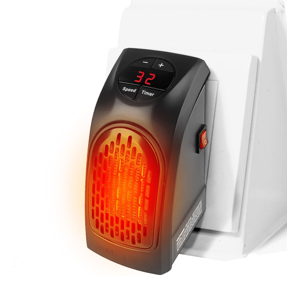 Mini calefactor eléctrico handy heater 400w calentador portátil