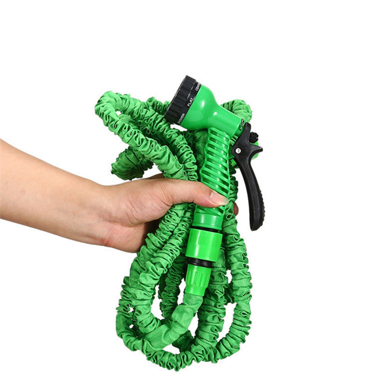 Manguera expansible 22 metros con pistola multichorros magic hose