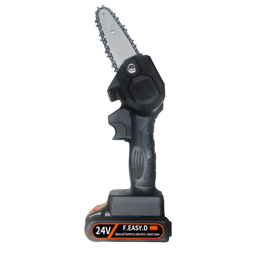 Mini sierra de podar eléctrica 24v 15cm portátil recargable