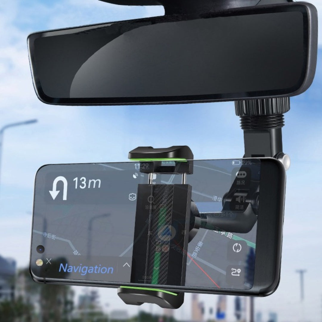 Gancho holder celular para auto universal 360 grados ajustable soporte