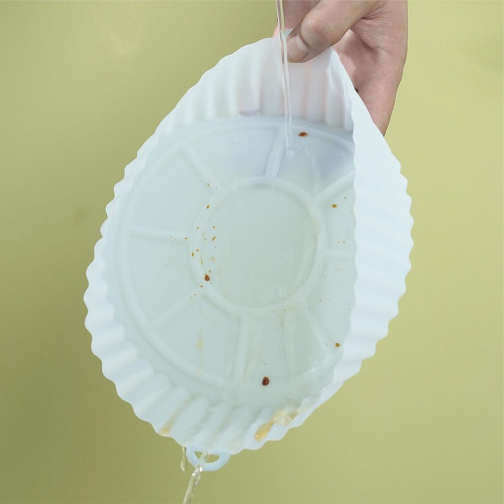 Molde protector de silicona para freidora de aire reutilizable 18cm flexible