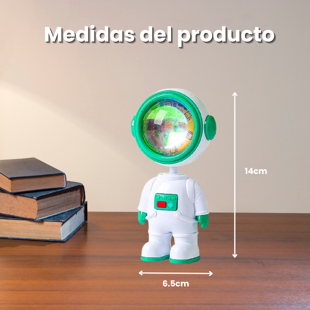 Mini lámpara astronauta atardecer sunet lamp lus led puesta de sol