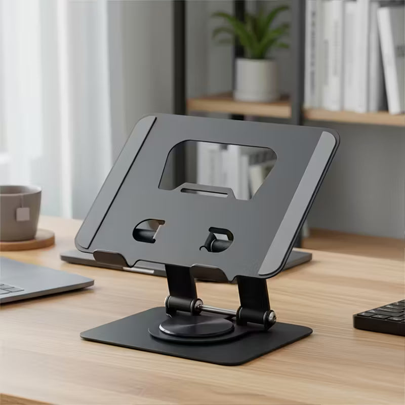 Holder Metálico Giratorio 360° Soporte Ajustable y Plegable para Tablets