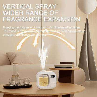 Mini Difusor de Aromaterapia Automático Recargable 5 Modos 50ml