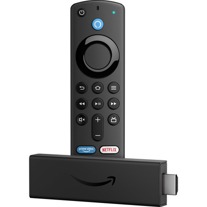 Amazon Fire TV Stick 4K con control remoto y el asistente Alexa