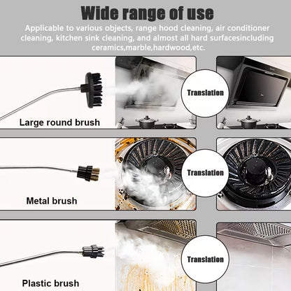 Limpiador a Vapor de Alta Presión Portátil 1L 2500W