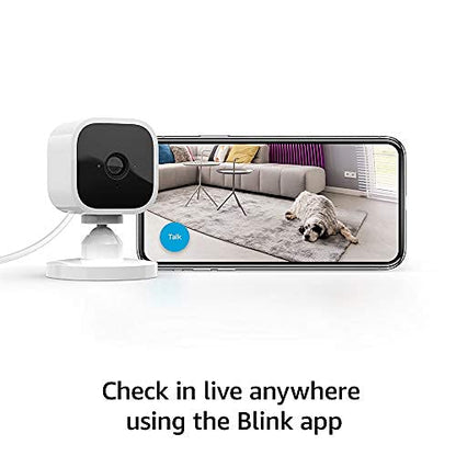 Cámara Amazon Blink Mini 1080p Wifi Alexa Video Nocturno Detección Movimiento