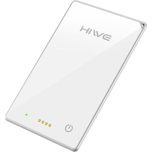 Rastreador recargable HIWE tipo tarjeta compatible con Find My de Apple (iOS)