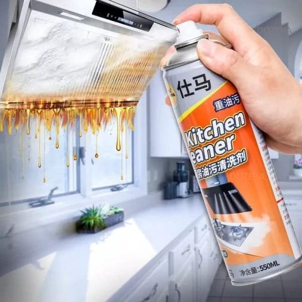 Spray Espuma Limpieza Aibo Heavy Duty Para Cocina 500ML