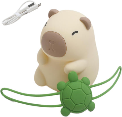 Lampara Recargable Multicolor Silicona Estilo Capybara