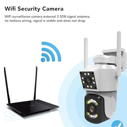 Camara de seguridad wifi domo exterior 365- detección de movimiento iCAM 365