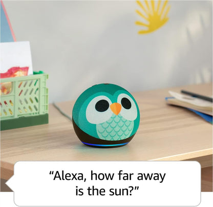 Parlante Alexa Echo Dot Kids (5th Gen) Amazon Owl y Dragon