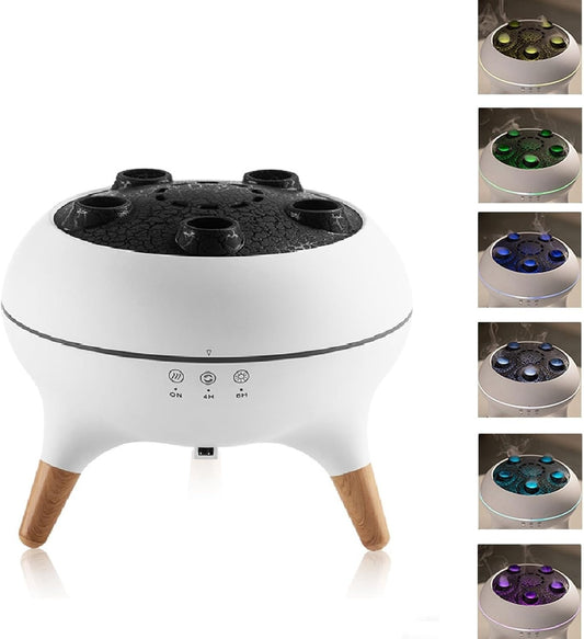 Difusor Humidificador Ambiental RGB Medusa 250ml con Control Remoto