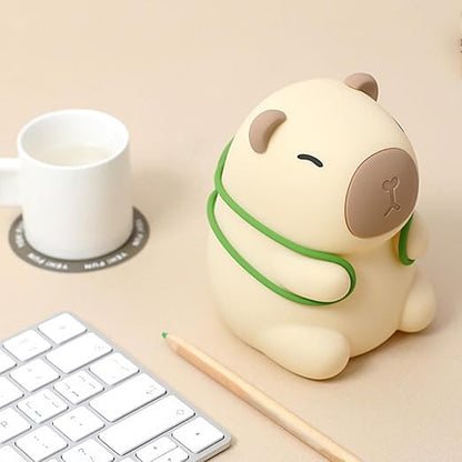Lampara Recargable Multicolor Silicona Estilo Capybara