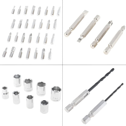 Destornillador Inalámbrico Tuoye Kit de 45 Piezas con Estuche