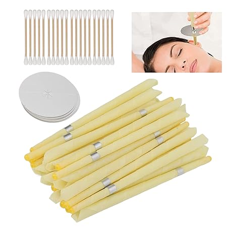 Vela de cera para oido 10pzs