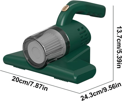 Aspiradora antiácaros con luz UV de limpieza profunda recargable