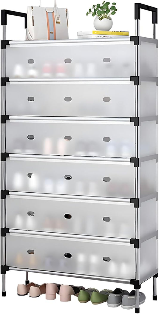 Repiza zapatera armable 6 pisos storage rack 140x63cm