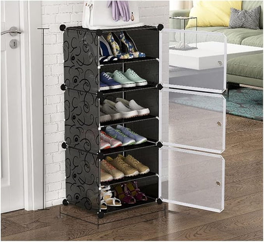 Repisa Zapatera Armable 6 PISOS Storge Cabinet 95x42cm