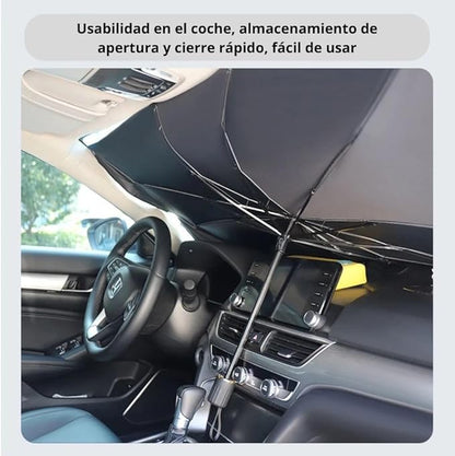 Cubre Parabrisas Para Carro Tipo Sombrilla 130x75CM
