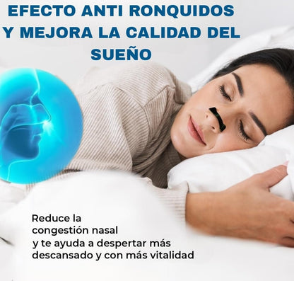 Cinta nasal magnética antirronquidos