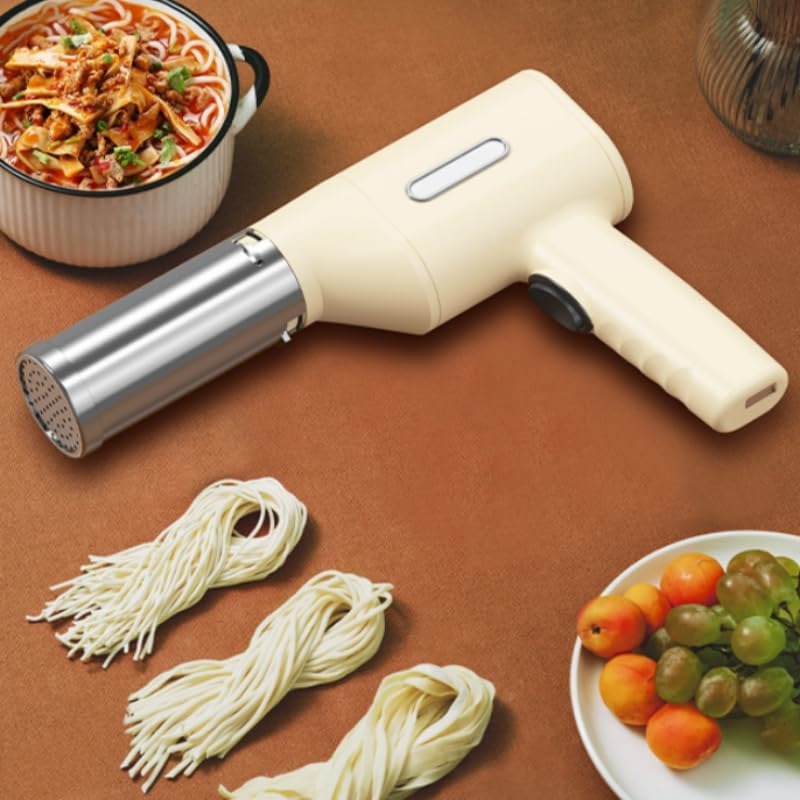 Máquina eléctrica de pasta con cabezales para fideos y tallarines