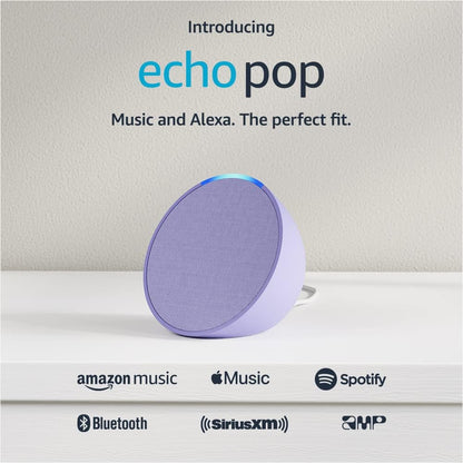 Parlante Alexa Echo Pop Amazon Sonido Compacto Definido