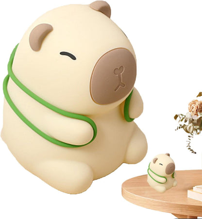 Lampara Recargable Multicolor Silicona Estilo Capybara
