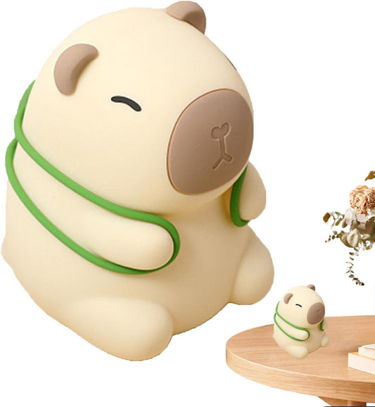 Lampara Recargable Multicolor Silicona Estilo Capybara