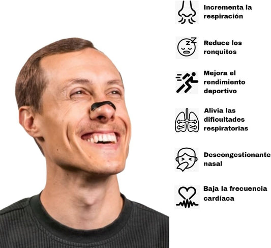 Cinta nasal magnética antirronquidos