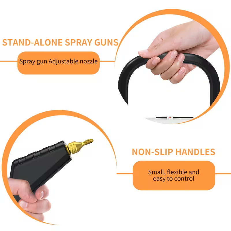 Limpiador a Vapor de Alta Presión Portátil 1L 2500W